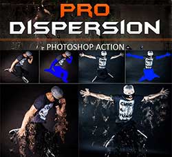 极品PS动作－溶解抽离(新版)：Pro Dispersion - PS Action